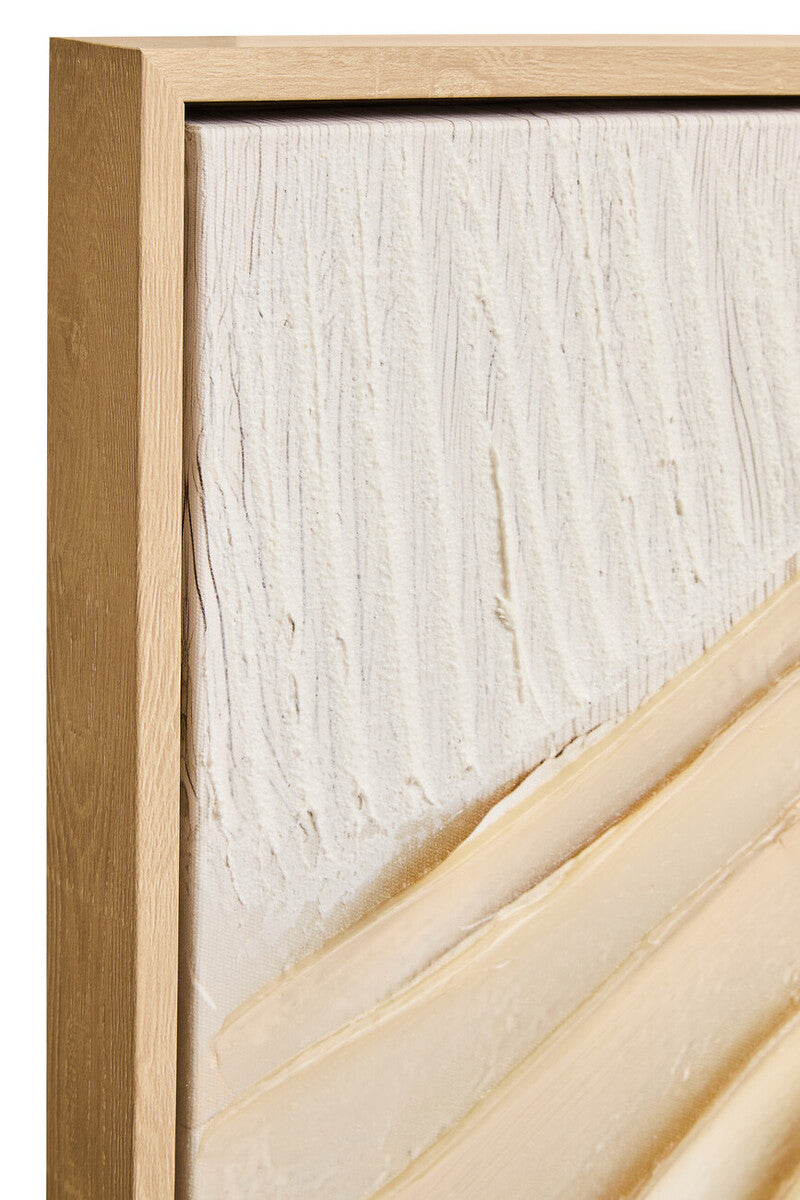 Astratto Cream Textured Wall Art