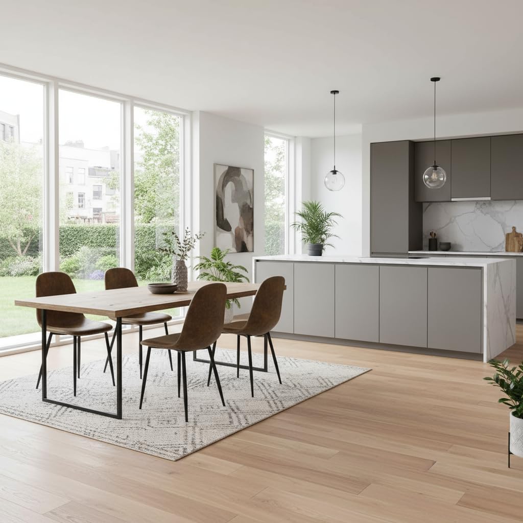 Homy Casa Set of 4 Dining Chairs Soft Chairs