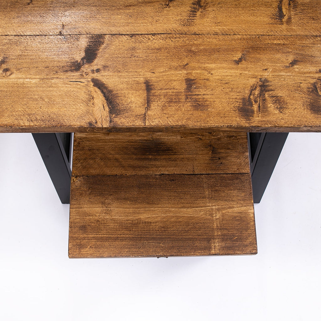 Bespoke Work From Home Desk & Stool - Insustrial Furniture