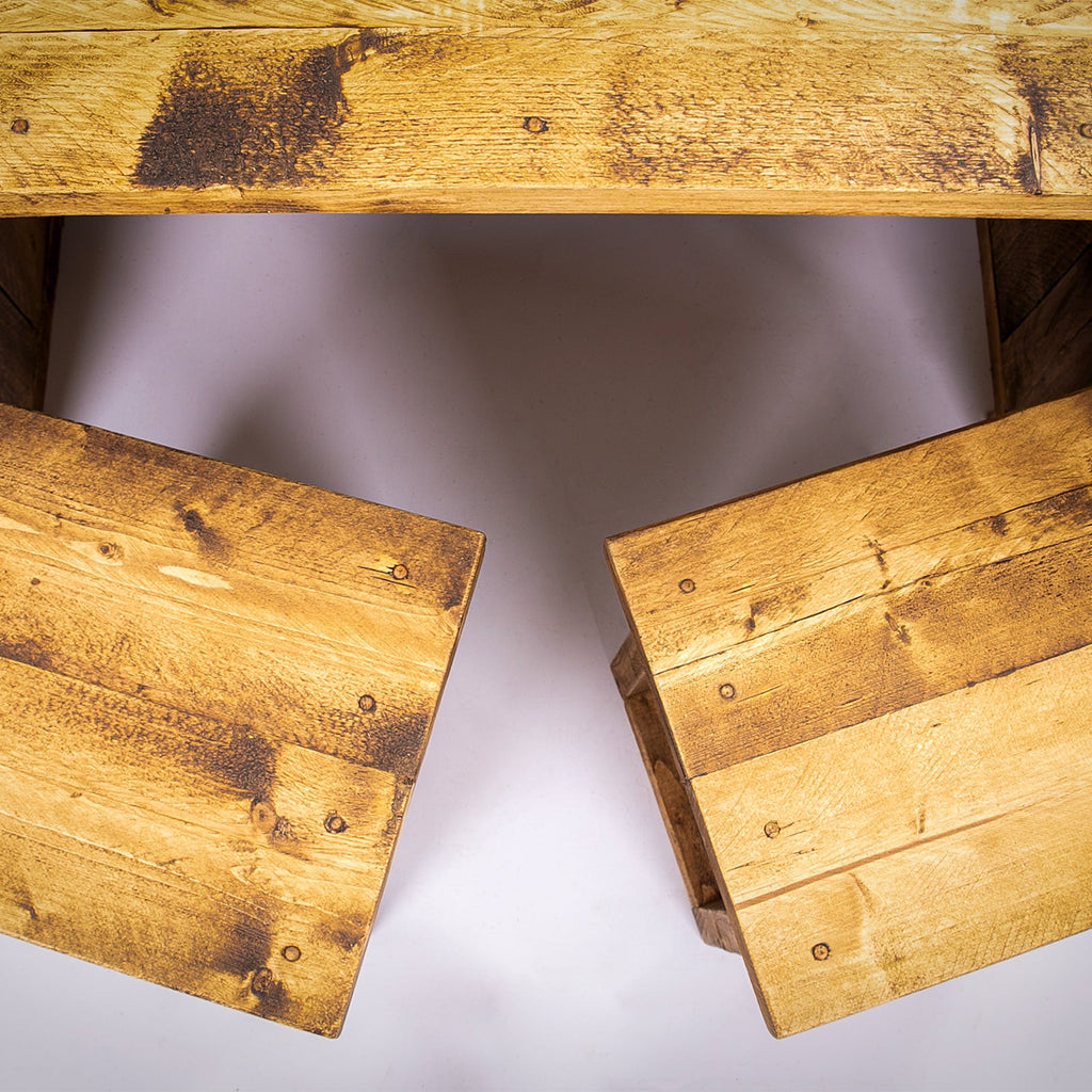 Horsham Breakfast Bar & Stools - Wooden Kitchen Island