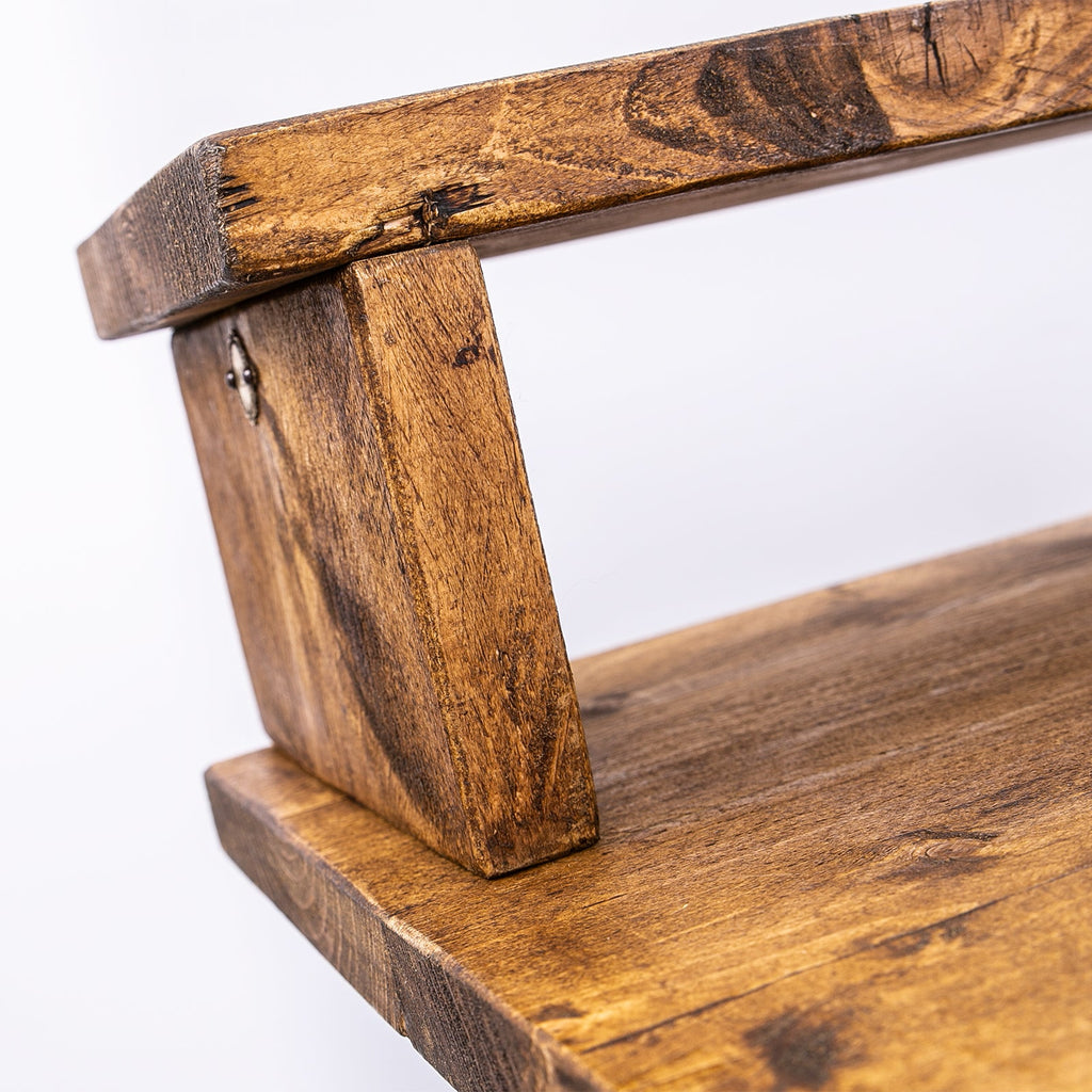 Industrial Hairpin Desk - Handmade Wood & Steel Table for Home Office