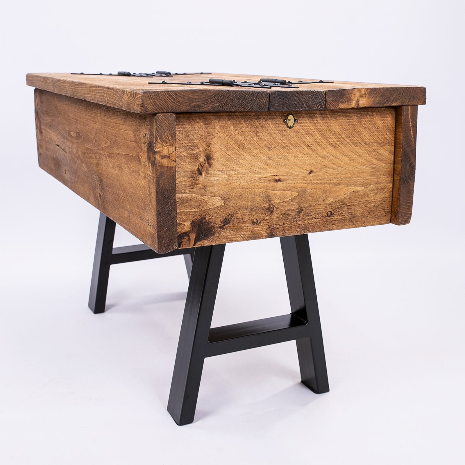 Coffee Chest Storage - Wooden Blanket Box with Storage