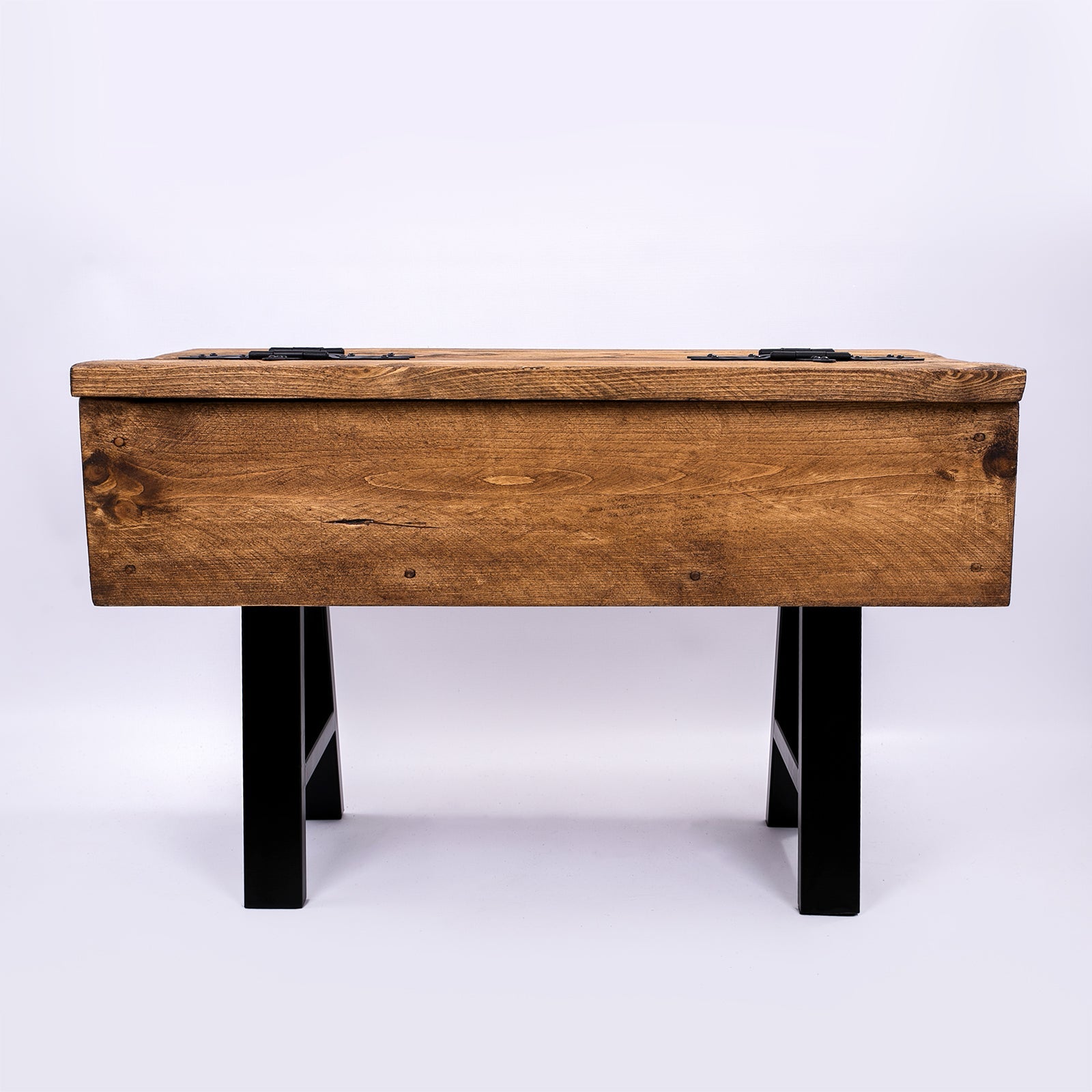 Coffee Chest Storage - Wooden Blanket Box with Storage
