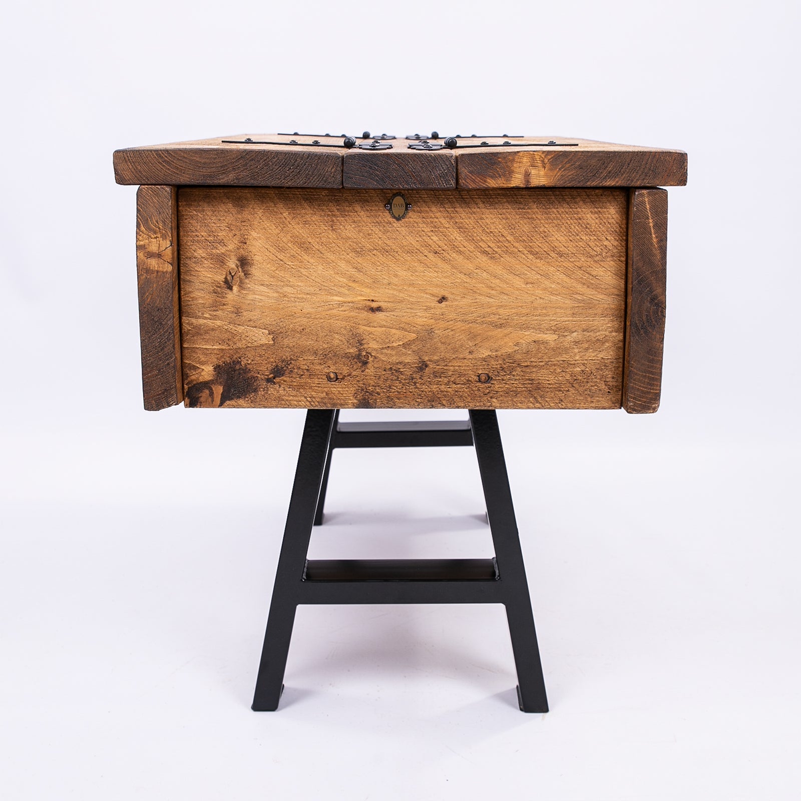 Coffee Chest Storage - Wooden Blanket Box with Storage