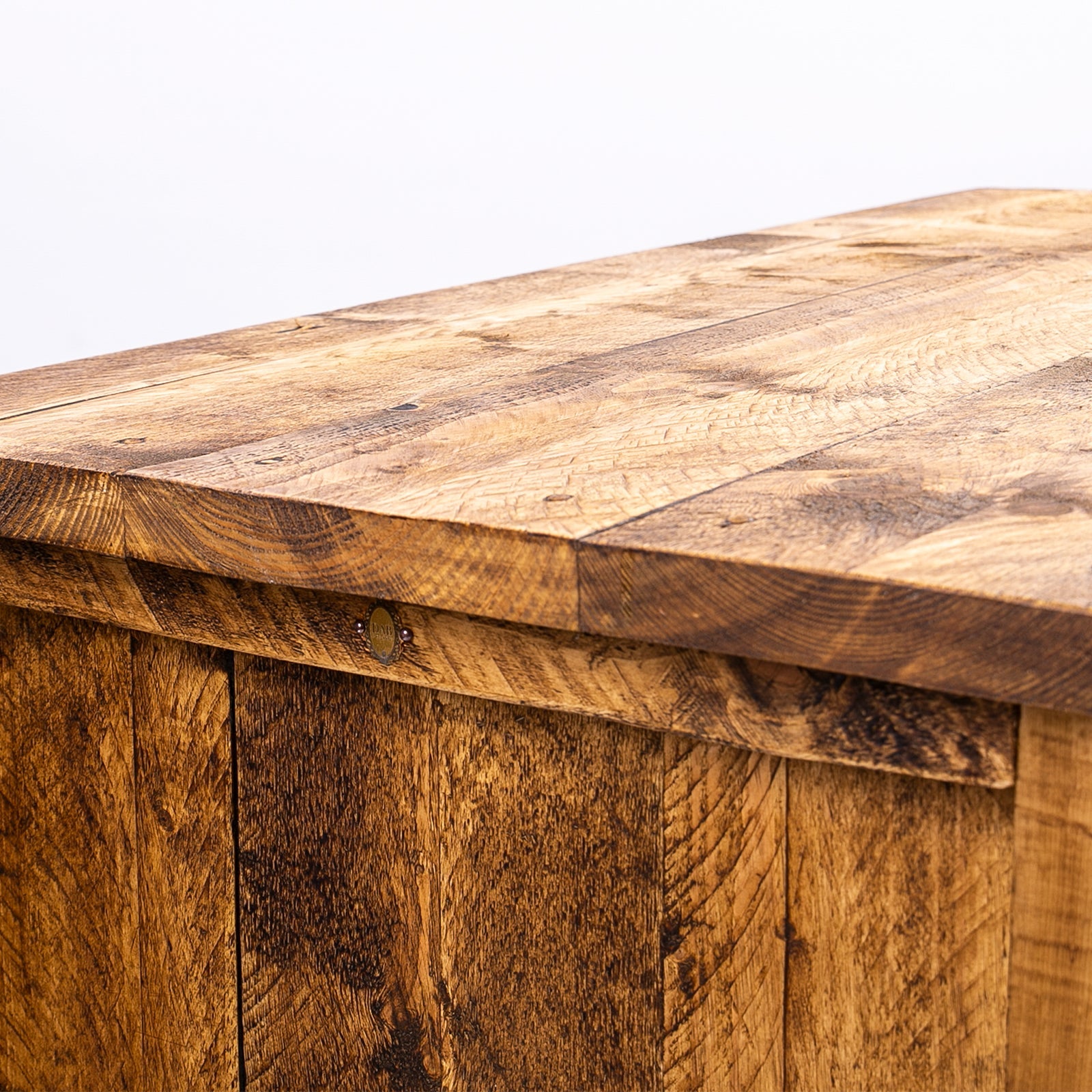 Handmade Kitchen Island - Wooden Breakfast Bar with Storage