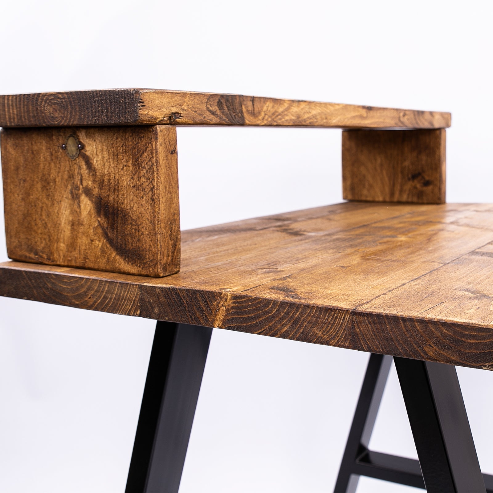 Bespoke Work From Home Desk & Stool - Insustrial Furniture