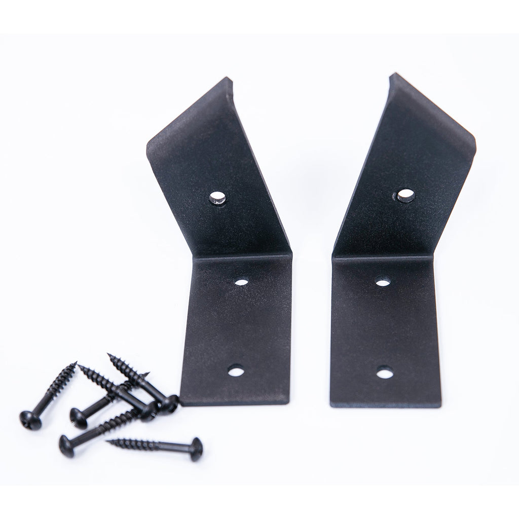 Corner Shelf with Brackets | Wooden Triangular Wall Shelves