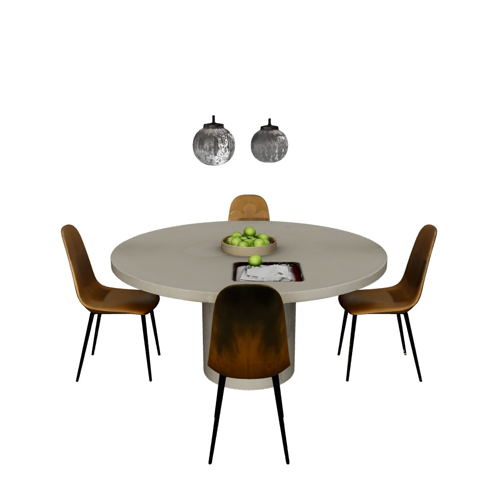 Homy Casa Set of 4 Dining Chairs Soft Chairs