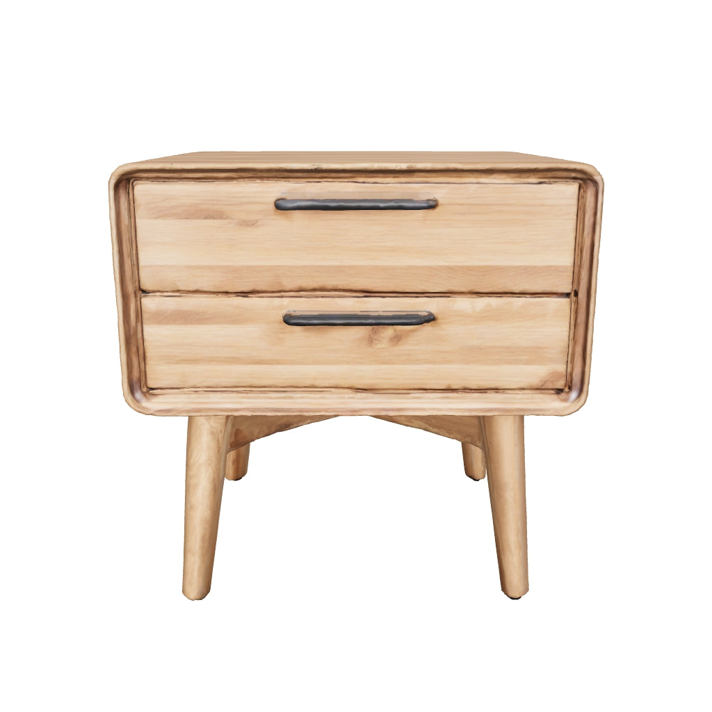 2-Drawer Bedside Table