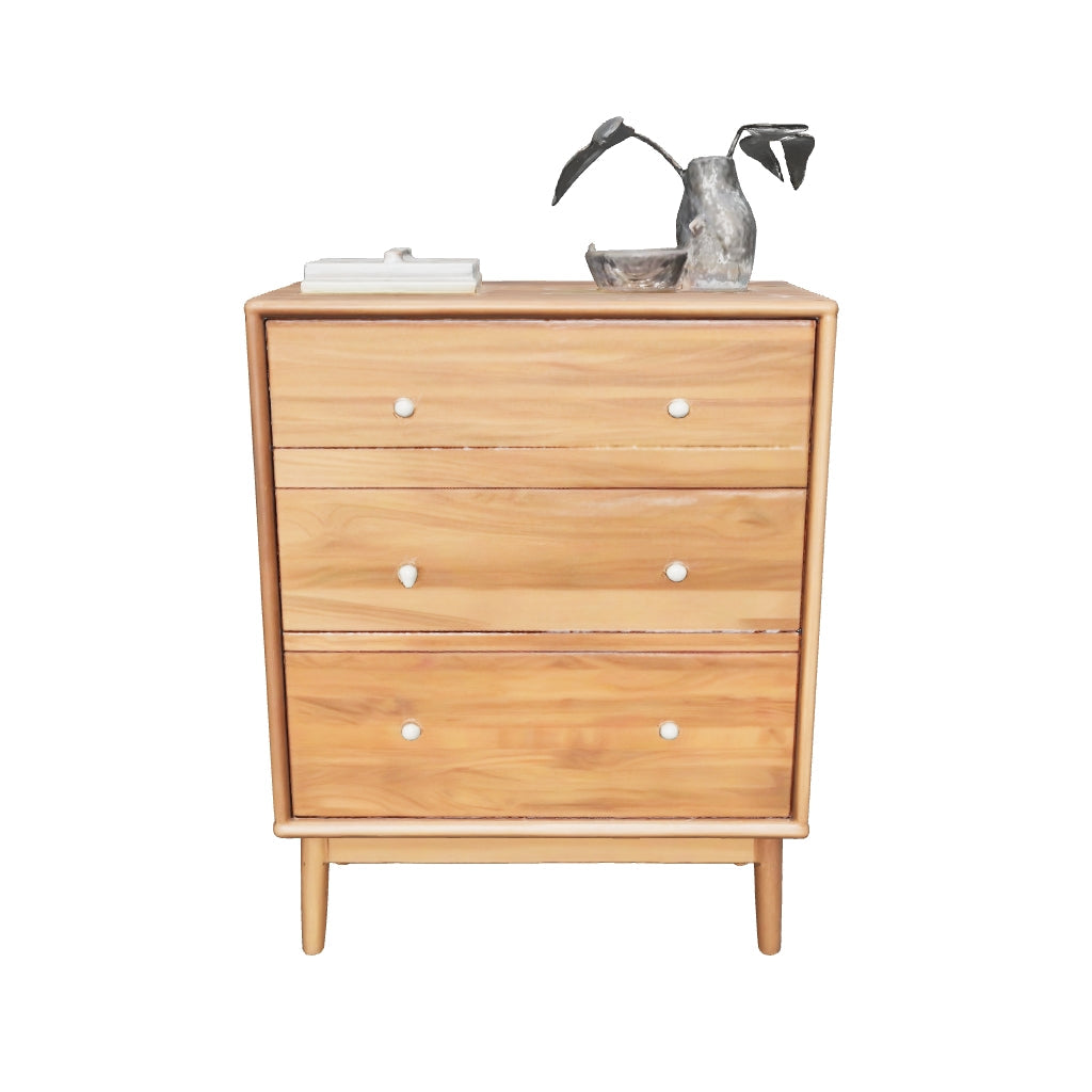 Wright Walnut Chest of 3 Drawers