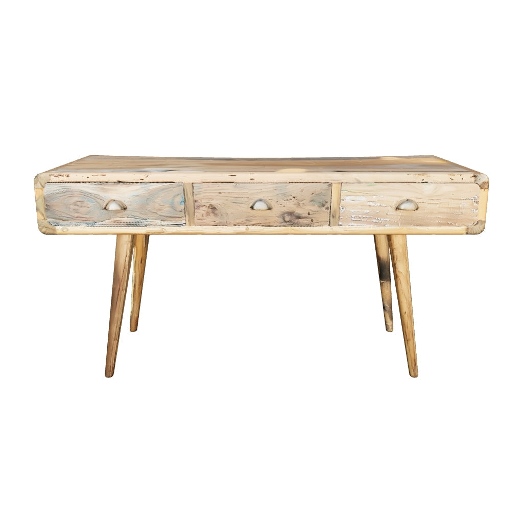 Recycled Teak Wood Console Table 150x50x80cm